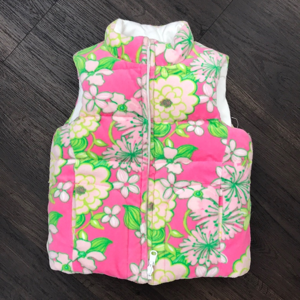 Toddler lilly Pulitzer puffer vest 3t